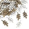 60Pcs 2 Colors Tibetan Style Alloy Pendants FIND-YW0011-27-2
