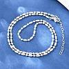 2.2MM Brass Ball Chain Necklaces for Men Women NJEW-L012-06S-3