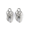 316 Surgical Stainless Steel Pendants STAS-G349-15AS-1