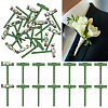 20Pcs Iron & Plastic Brooch Findings JEWB-SC0001-1