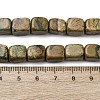 Natural Verdite Stone Beads Strands G-B155-D08-5