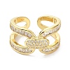 Real 18K Gold Plated Wide Band for Women ZIRC-C021-12G-1