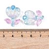 Transparent Epoxy Resin Flower Decoden Cabochons CRES-M034-01B-3