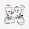 Zinc Alloy Swivel Lobster Claw Clasps X-E341-5-1-2