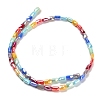 Electroplate Glass Beads Strands EGLA-P068-01A-06-3