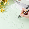 Fingerinspire 60Pcs Acrylic Wine Glass Charms AJEW-FG0002-23-3