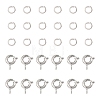 Brass Spring Ring Clasps KK-FS0001-50P-1