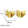 Stylish Stainless Steel Irregular Stud Earrings EG3704-1-5