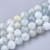 Natural Aquamarine Beads Strands G-S345-6mm-013-1