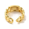 Brass Micro Pave Cubic Zirconia Rings RJEW-R145-03G-3