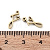 304 Stainless Steel Charms STAS-M327-02G-F-3