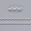 Brass Cable Chains X-CHC027Y-S-1