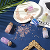 240G 8 Colors AB-Color Plated DIY 3D Nail Art Decoration Mini Glass Beads EGLA-CD0001-06-7