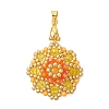 Glass Pendants PALLOY-MZ01326-01-1