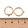 304 Stainless Steel Huggie Hoop Earring Findings STAS-C161-03G-3