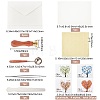 CRASPIRE DIY Envelope Kit DIY-CP0006-48B-2