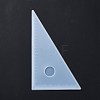 30/60/90 Degree Triangle Ruler Silicone Molds DIY-I096-06-4