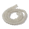 Imitation Jade Solid Color Glass Beads Strands EGLA-A034-J6mm-MD10-3