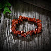 Synthetic Goldstone Chips Stretch Bracelets BJEW-BB16534-H-4