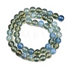 Handmade Lampwork Beads Strand LAMP-B056-8mm-19-3