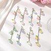 8Pcs Acrylic Pendant Decorations HJEW-JM04704-02-1