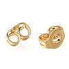 Brass Ear Nuts KK-CBA1A60-08A-G-2
