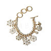 Christmas Alloy Enamel Charm Bracelets FS-WGFB03E-01-1