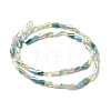 Electroplate Glass Beads EGLA-D300-01A-02-2
