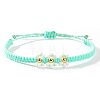 Handmade Daisy Glass Seed Bead Woven Flower Braided Bracelets CR2331-8-1