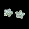 Dyed & Heated Glass Bead Caps GLAA-Z019-02E-2