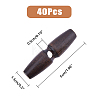 Wood Buttons BUTT-WH0029-30B-2