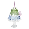 Handmade Lampwork Christmas Tree Ornaments LAMP-C026-06C-2