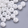 Baking Paint Glass Seed Beads SEED-Q025-4mm-M01-2