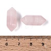 Natural Rose Quartz Pendants G-Q601-27G-3