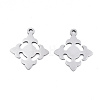 201 Stainless Steel Pendants STAS-S081-067-1