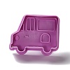 Vehicle Themed PET Plastic Cookie Cutters DIY-K056-02-2