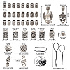 Kissitty DIY Dreadlock Hair Jewelry Making Kit FIND-KS0001-09-2