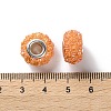 AB Color Resin Rose Flower European Beads RESI-M001-05G-3