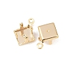 Rhombus Brass Sew on Prong Settings KK-C163-15A-G-2