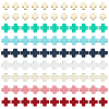 70Pcs 7 Colors Synthetic Coral Beads CORA-ME0001-02-1