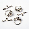 Tibetan Style Toggle Clasps LS-LF0026Y-NF-3