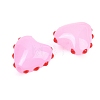 Opaque Glass Enamel Beads GLAA-F133-01-2