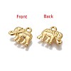 Vintage Elephant Charms LS-X-PALLOY-ZN-47017-G-FF-2
