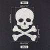 6 Sets Skull Bone Glitter Rhinestone DIY-FH0003-71-5