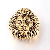 Tibetan Style Lion Head Alloy Beads LS-TIBEB-E074-02AG-1