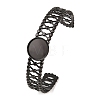 304 Stainless Steel Cuff Bangle Making STAS-F366-11A-EB-1