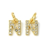 Rack Plating Alloy Rhinestone Pendants PALLOY-S187-01N-1