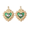 304 Stainless Steel Pendants SA-D002-18C-G-1
