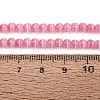 Glass Imitation Cat Eye Beads Strands GLAA-N075-01A-06-4