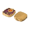 304 Stainless Steel Enamel Pendants STAS-I371-09G-01-2